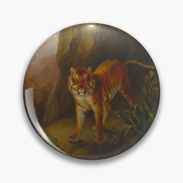 Item preview, Tiger in a Cave by Jacques-Laurent Agasse  designed and sold by Amanda1775.