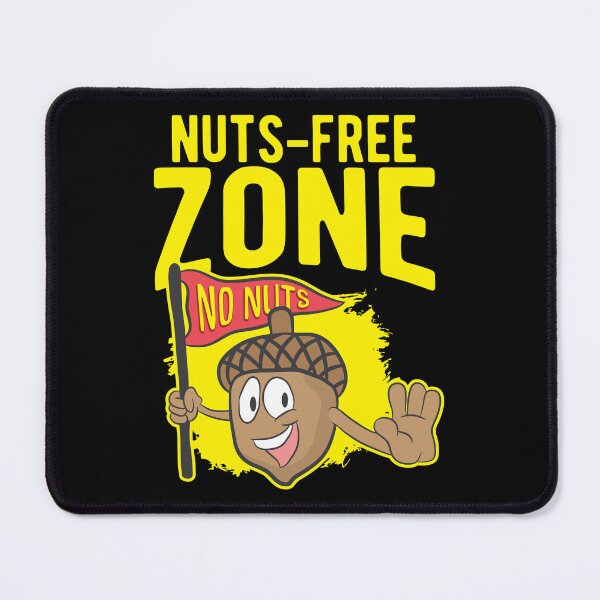 Item preview, Nuts Allergy Nut Free Zone Birthday Gift designed and sold by haselshirt.