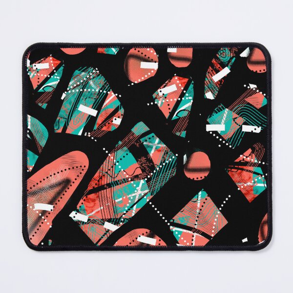 Item preview, Green and Red Abstract designed and sold by LadyTaneli.