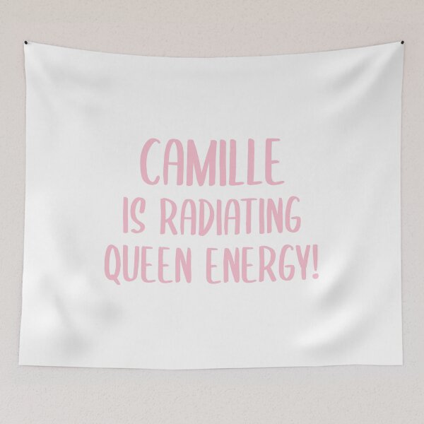 Item preview, Camille Is Radiating Queen Energy (Pink) designed and sold by FilipeFerreira.