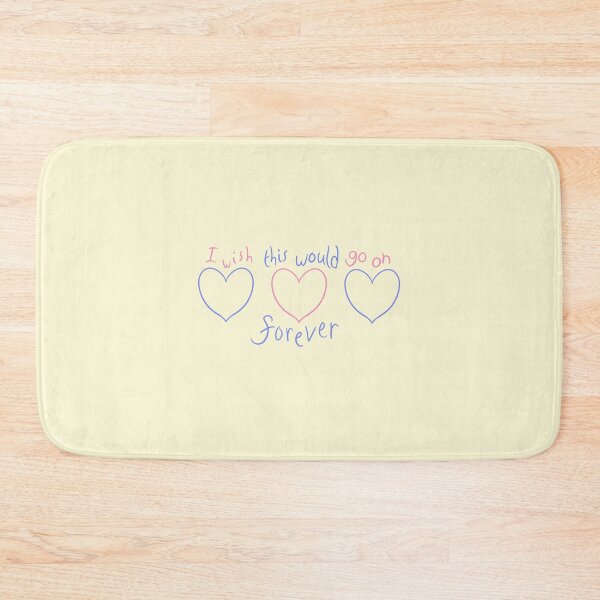 Item preview, I Wish This Would Go On Forever | Thasmin (pastel hearts and yellow bg) designed and sold by RadiantDuat.