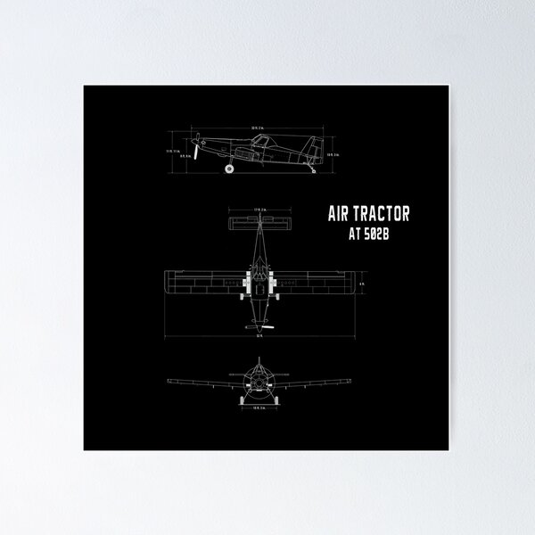 Item preview, Modelo de avión Air Tractor AT-502B designed and sold by PodiShawna.