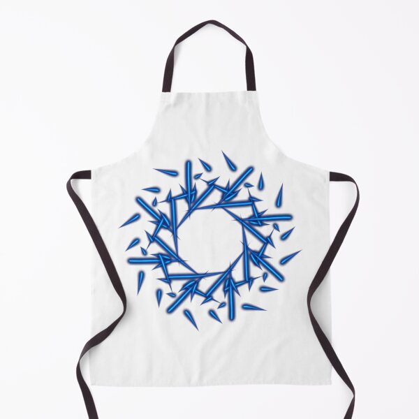Item preview, bright blue snowflake designed and sold by Meo Design.