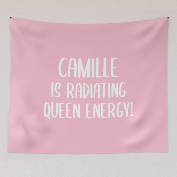 Item preview, Camille Is Radiating Queen Energy (Pink BG) designed and sold by FilipeFerreira.