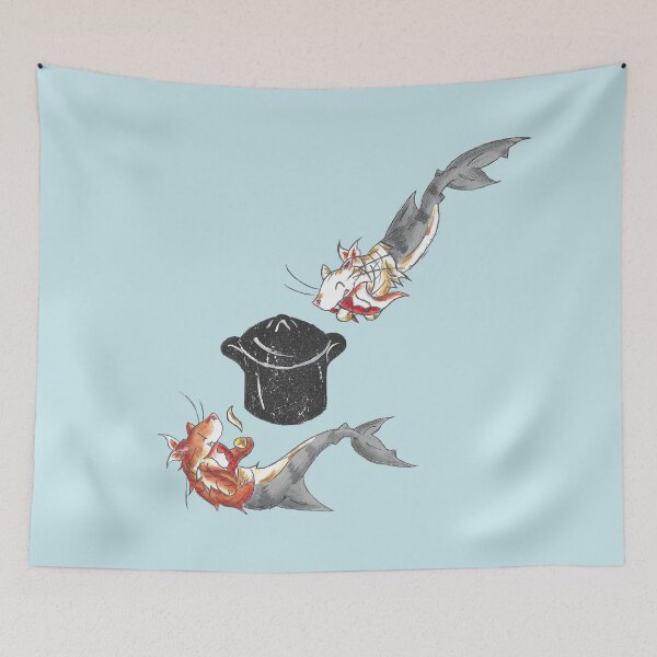 Item preview, Lobster Loving Tigers designed and sold by KOKeefeArt.