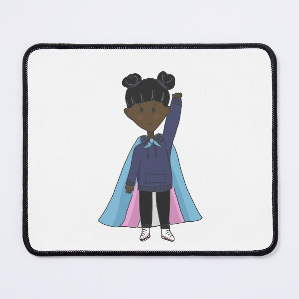 Item preview, superhero with trans flag designed and sold by happyplacetobe.