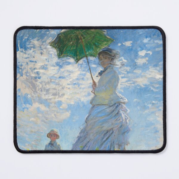 Item preview, Woman with a Parasol | Claude Monet | 1875 Impressionism Monet Art designed and sold by CJET.