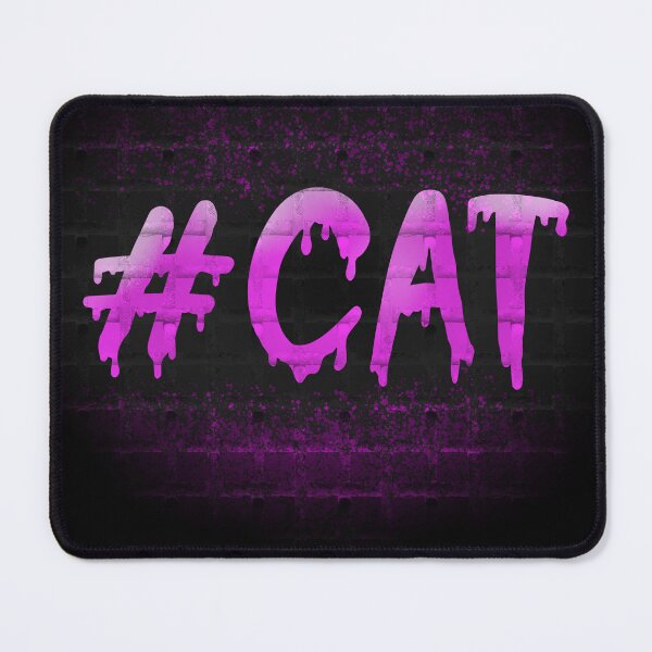 Item preview, Graffiti Cat mat design  designed and sold by TipTopTapo.