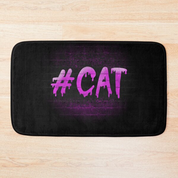 Item preview, Graffiti Cat mat design  designed and sold by TipTopTapo.