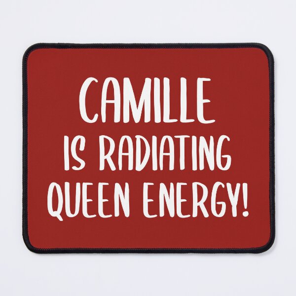 Item preview, Camille Is Radiating Queen Energy (Red BG) designed and sold by FilipeFerreira.