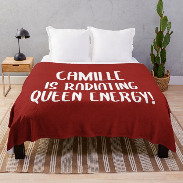Item preview, Camille Is Radiating Queen Energy (Red BG) designed and sold by FilipeFerreira.