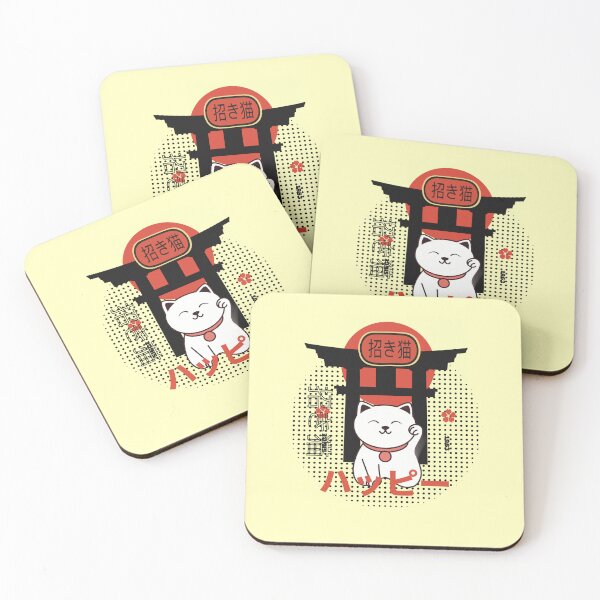 Item preview, Japanese lucky cat anime manga designed and sold by DesignsbyMona.