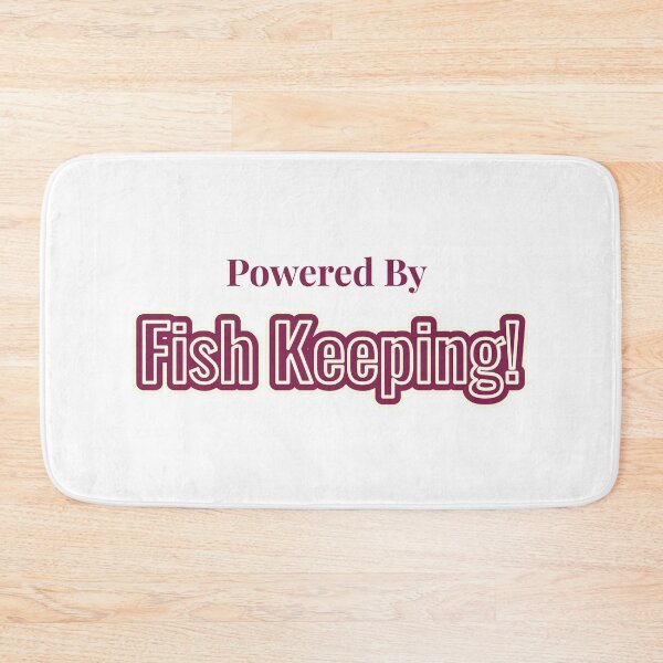 Item preview, Powered By Fish Keeping designed and sold by cooldesignsalot.