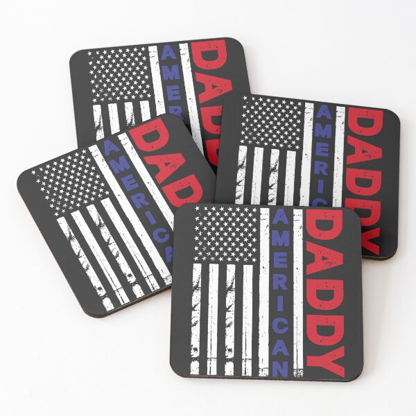 Item preview, USA Flag with Daddy and American Text designed and sold by HarlemsGee.