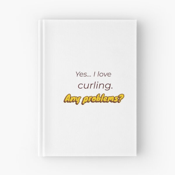 Item preview, I love Curling designed and sold by cooldesignsalot.