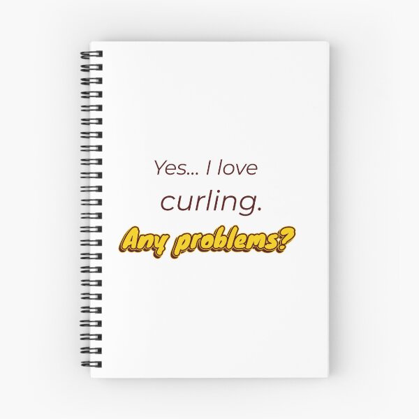 Item preview, I love Curling designed and sold by cooldesignsalot.
