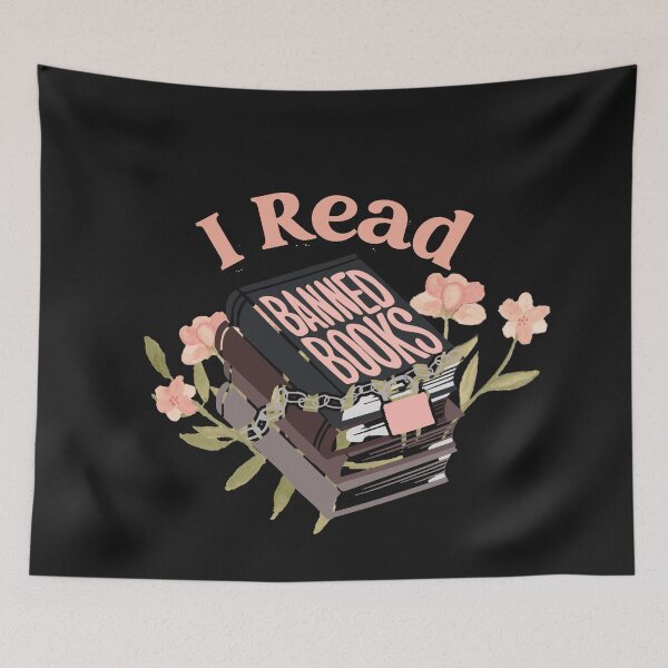 Item preview, I Read Banned Books designed and sold by HappyLifeCreate.