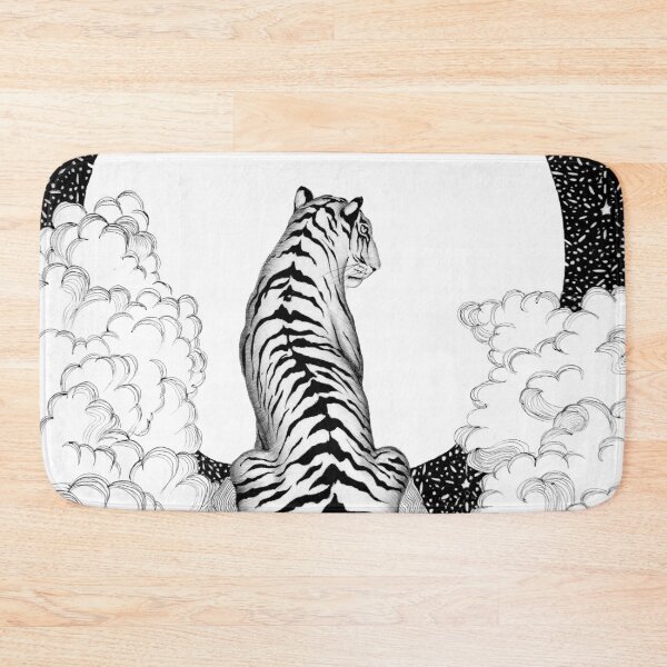 Item preview, Tiger Moon designed and sold by ECMazur Art.