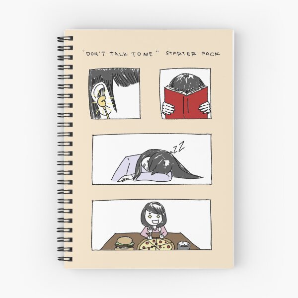 Item preview, "Don't Talk to Me" Starter Pack designed and sold by cavtae.
