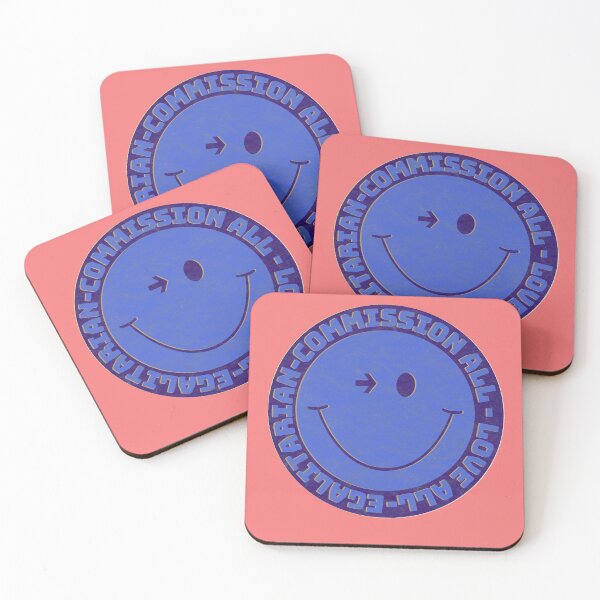 Item preview, Egalitarian Commission All Smiley  designed and sold by AshTreeCrtvCo.