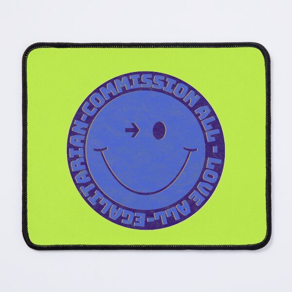 Item preview, Egalitarian Commission All Smiley designed and sold by AshTreeCrtvCo.