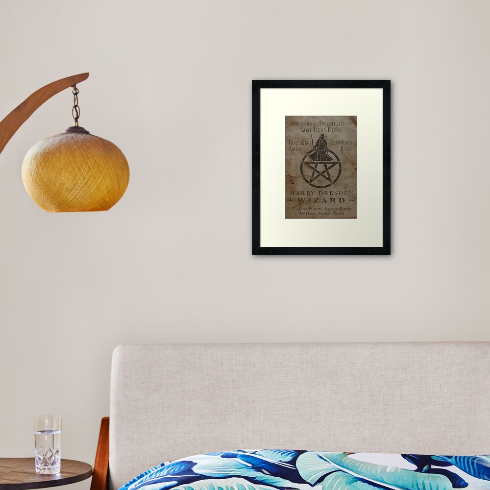 Item preview, Framed Art Print designed and sold by Evelumen.