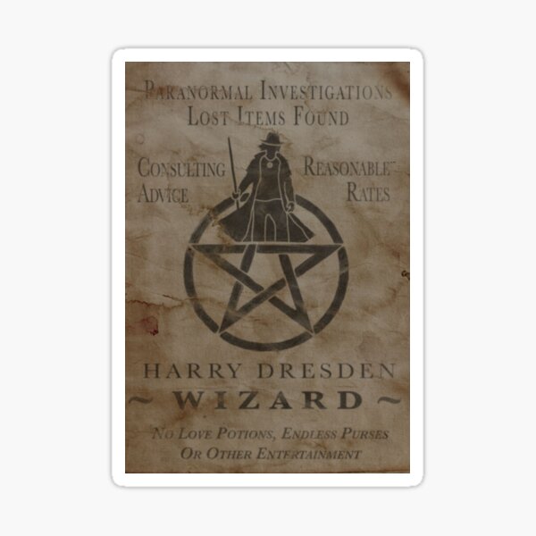 Item preview, Harry Dresden: Wizard Weathered Advisement  designed and sold by Evelumen.