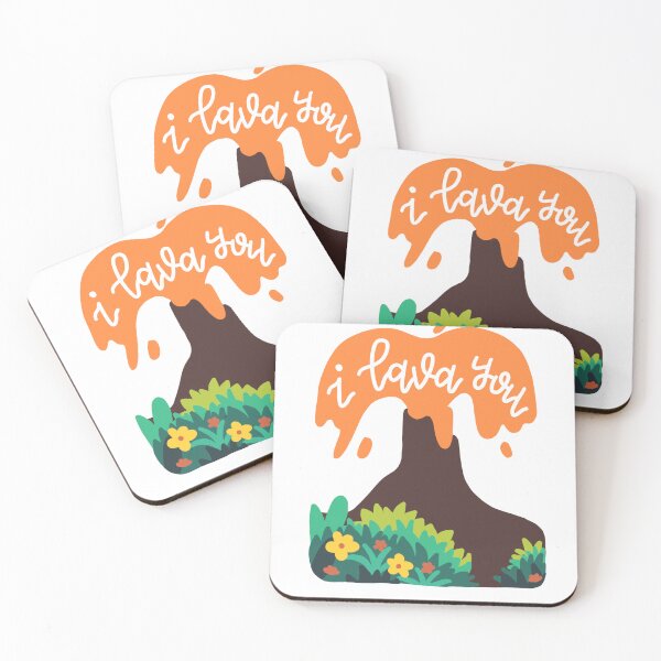 Item preview, I Lava You Volcano Hawaii Design designed and sold by tbcalligraphy.