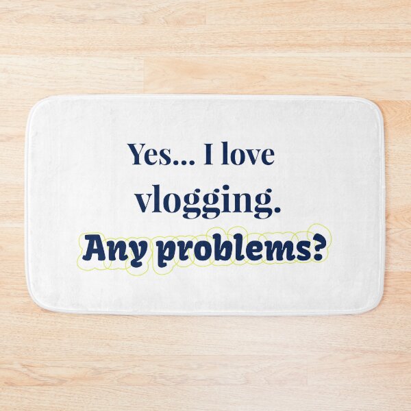 Item preview, I love Vlogging designed and sold by cooldesignsalot.