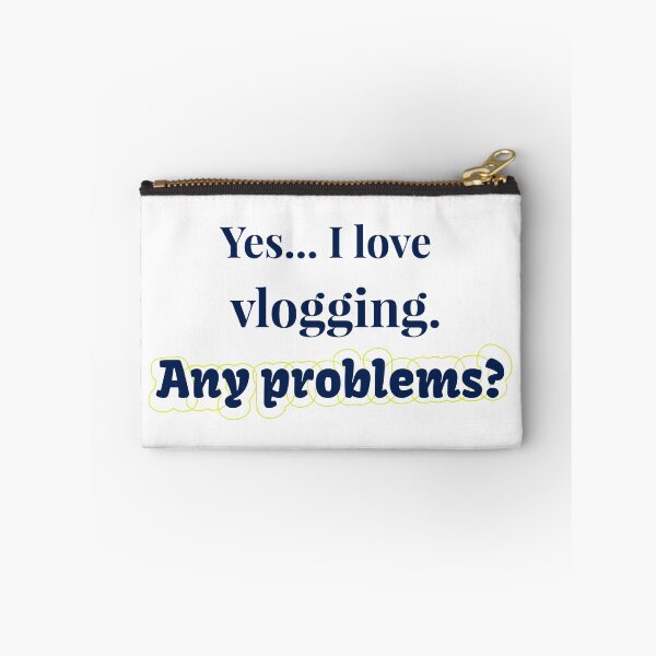 Artikelvorschau, Ich liebe Vlogging entworfen und verkauft von cooldesignsalot.