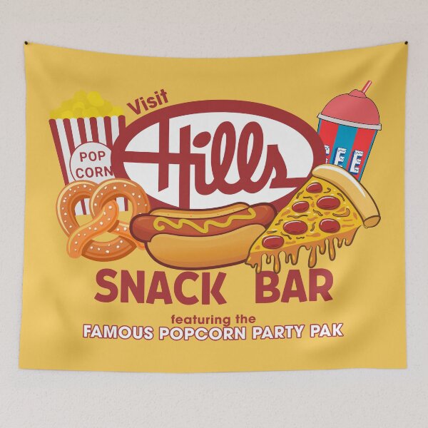Item preview, Hills Snack Bar designed and sold by TeeArcade84.