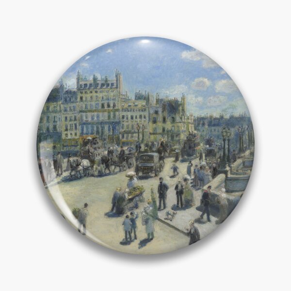 Item preview, Pierre-Auguste Renoir  Pont Neuf, Paris, 1872 designed and sold by SheaLN.