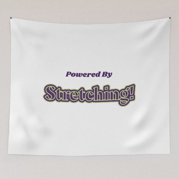 Item preview, Powered By Stretching designed and sold by cooldesignsalot.