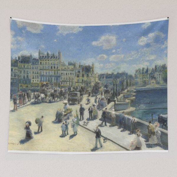 Item preview, Pierre-Auguste Renoir  Pont Neuf, Paris, 1872 designed and sold by SheaLN.