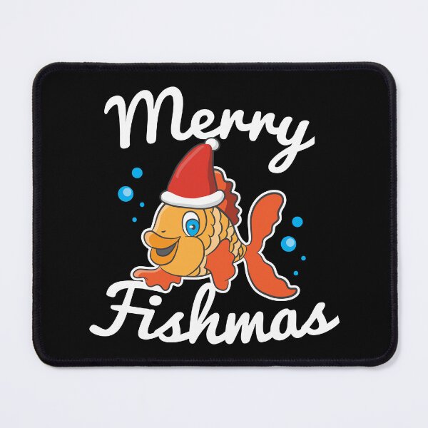 Item preview, Funny Christmas Xmas Fishing Goldfish Holiday Gift Idea designed and sold by haselshirt.