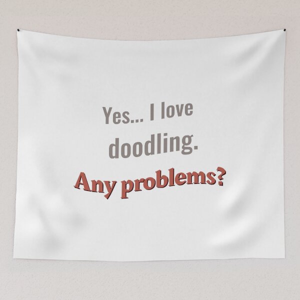 Item preview, I love Doodling designed and sold by cooldesignsalot.