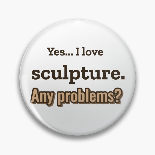 Item preview, I love Sculpture designed and sold by cooldesignsalot.
