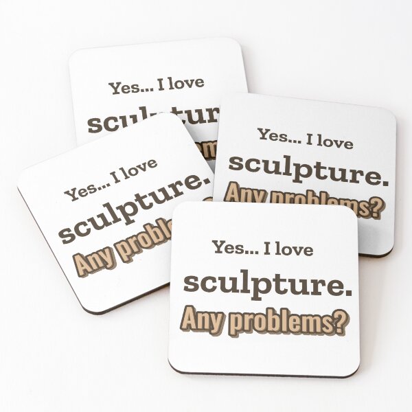 Item preview, I love Sculpture designed and sold by cooldesignsalot.