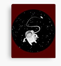 hamster astronaut Canvas Print