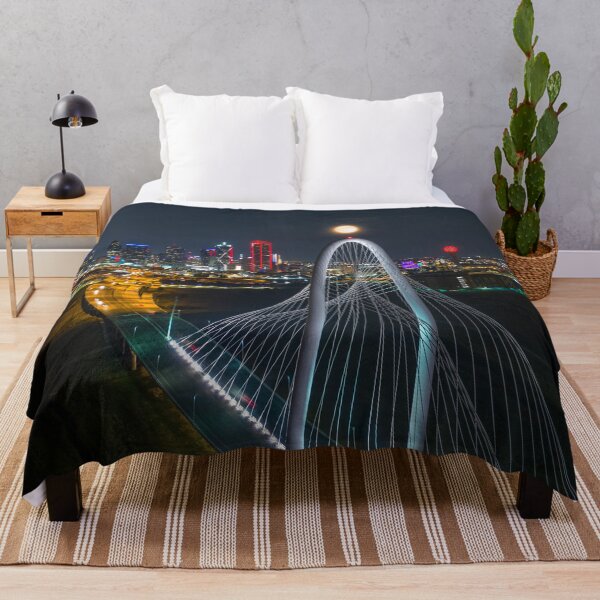 Item preview, Moon Over Dallas designed and sold by josephhaubert.
