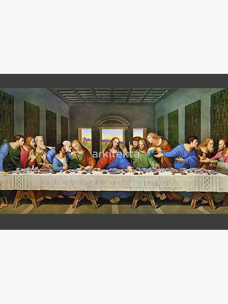 Da Vinci's Last Supper in restored version by arkitekta