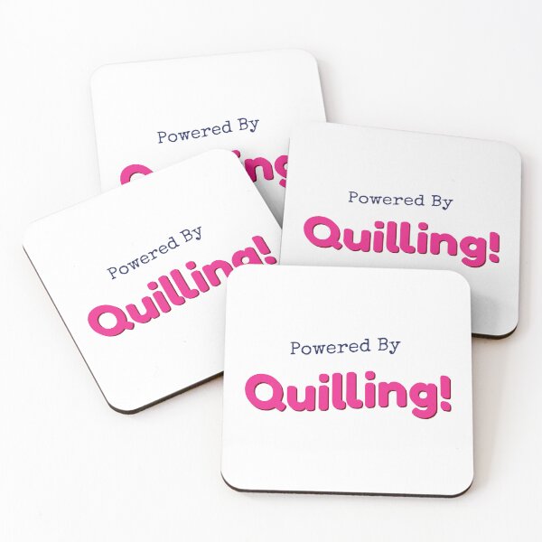 Item preview, Powered By Quilling designed and sold by cooldesignsalot.