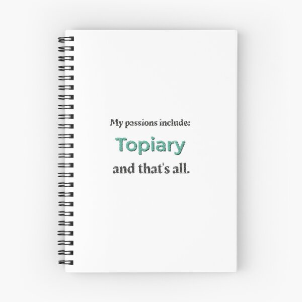 Item preview, Topiary is my passion designed and sold by cooldesignsalot.