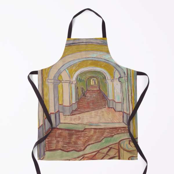 Item preview, Corridor in the Asylum | Vincent van Gogh | 1889 Van Gogh Art designed and sold by CJET.