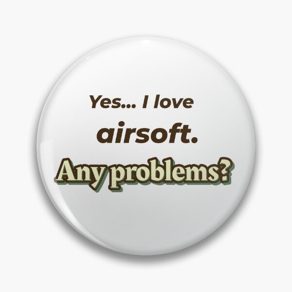Item preview, I love Airsoft designed and sold by cooldesignsalot.