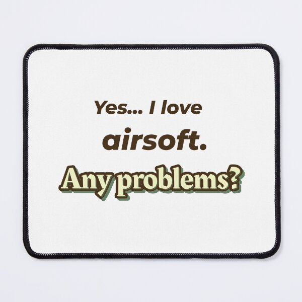 Item preview, I love Airsoft designed and sold by cooldesignsalot.