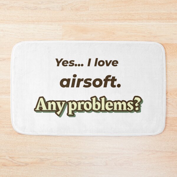 Item preview, I love Airsoft designed and sold by cooldesignsalot.