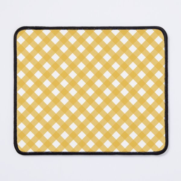 Item preview, Yellow and White Gingham Checks | Cherie's Art(c)2022 designed and sold by CheriesArt.