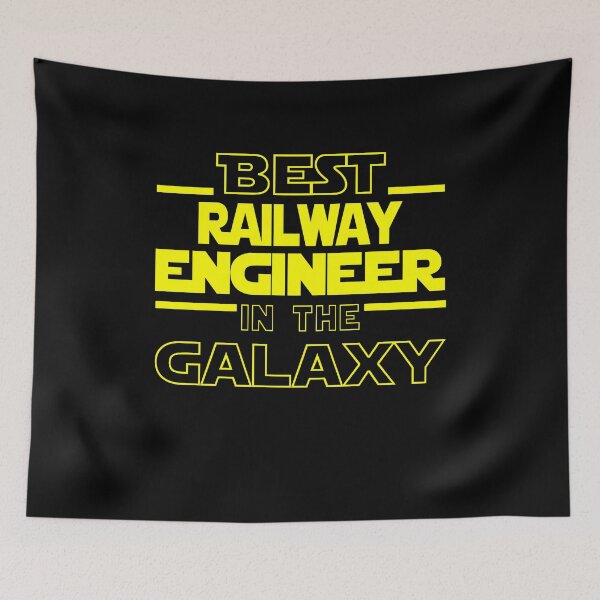 Item preview, Railway engineer Job Dad Mom Hudband Mens Shirt, Best Railway engineer In The Galaxy, Funny Railway engineer Birthday christmas Gift Gift designed and sold by xlnv.