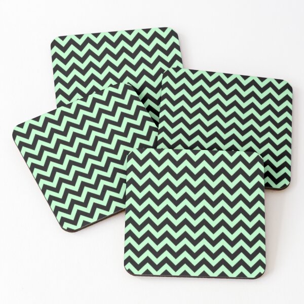 Item preview, Green Pastel Zigzag Pattern  designed and sold by Foofighter01.